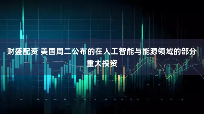 财盛配资 美国周二公布的在人工智能与能源领域的部分重大投资