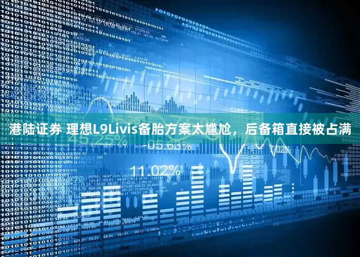 港陆证券 理想L9Livis备胎方案太尴尬，后备箱直接被占满